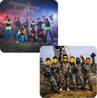 PACK ROJO PAINTBALL DESPEDIDAS EN VALLADOLID