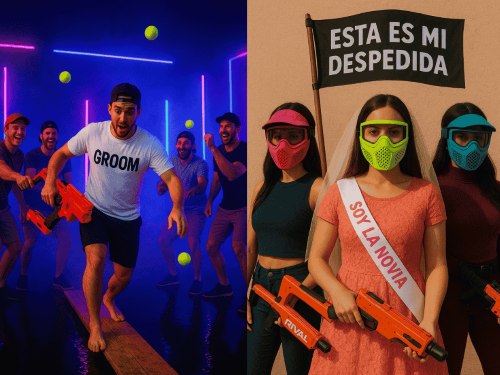 Paintball Humor Amarillo 15€/pers.